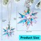 2026 Crystal Snowflake Christmas Ornaments – Elegant Hand-Cut Crystal Star Decorations for Christmas Tree, Women & Girls Gift, Holiday Wreath, Garland & Home Decor